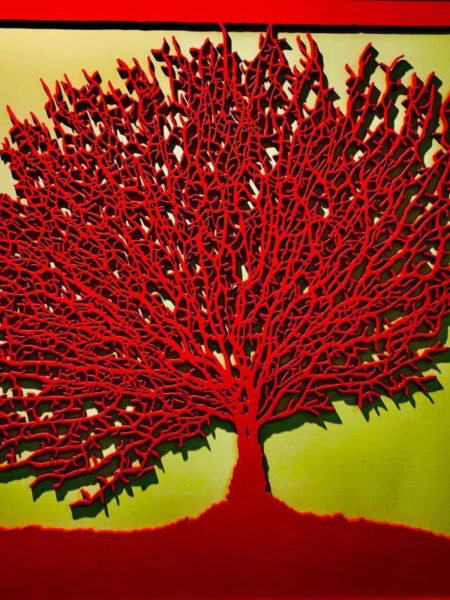 Arbre rouge