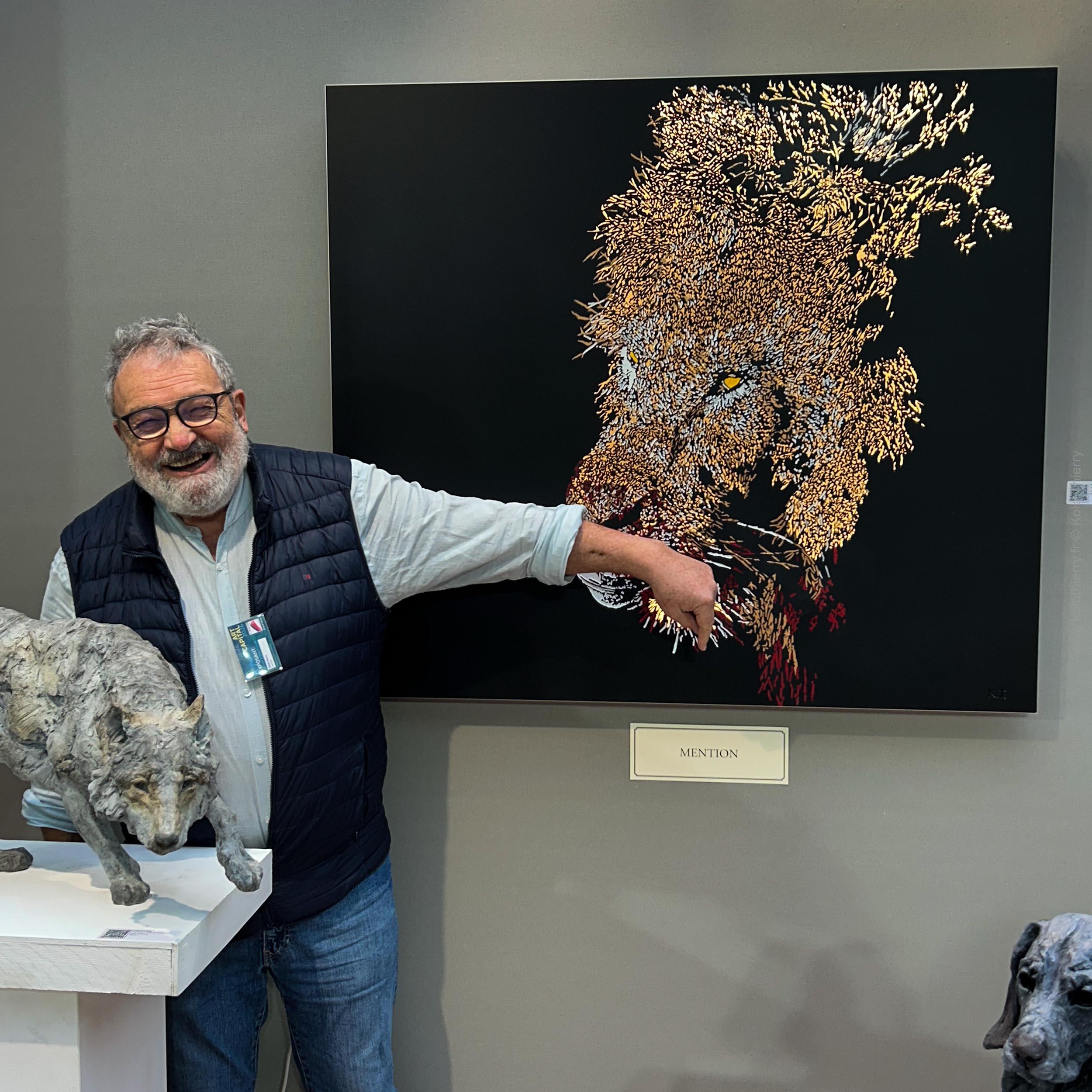 En direct du Salon des Artistes Français, Grand Palais, Paris