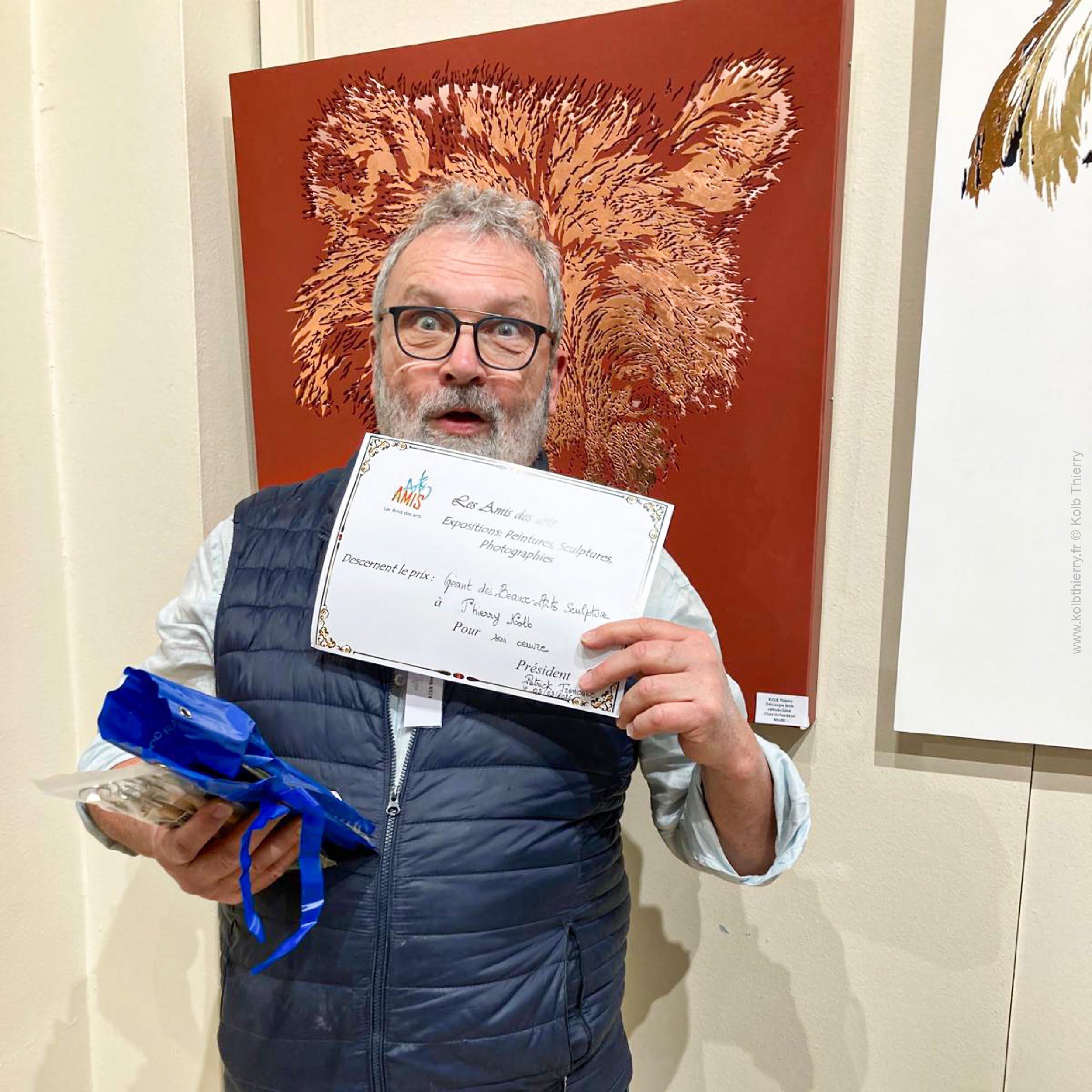 En direct du Salon des Amis des Arts, Carré de la Farine, Versailles